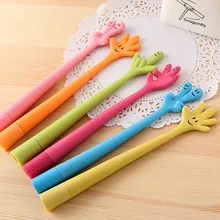 Nouveauté stylo à bille Flexible pour les écoliers stylo à bille souple comme papeterie scolaire 5 pcs/lot