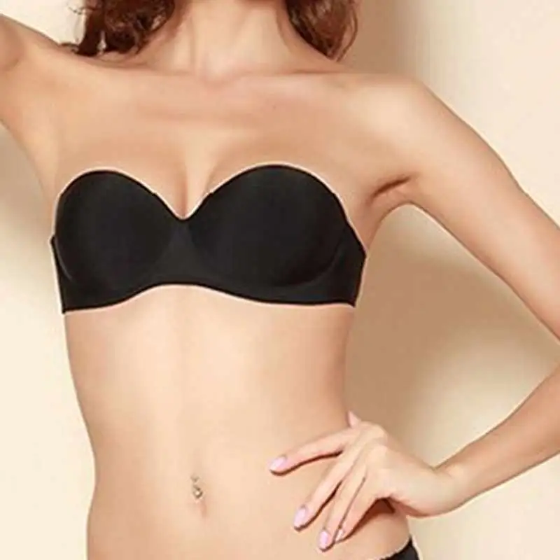 1pcsNew Adhesive Bra Strapless Women Seamless Bra Push Up Bra Strapless