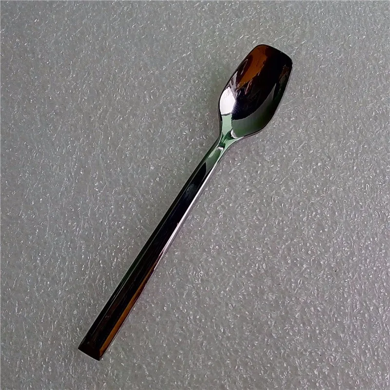 Идеальная Новая нержавеющая стальная длинная ручка кофе ложка Мороженое для чая и меда суп кухонные ложки