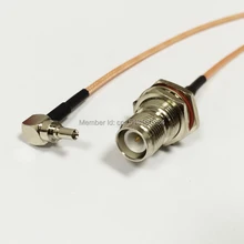 Беспроводной модем кабель RP-TNC Женский Джек К CRC9 штекер Right Angle RG316 по оптовой цене Быстрая 15 см " для huawei модем