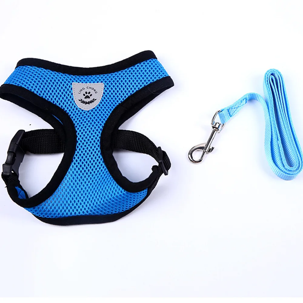 Регулируемый Chong поводки для питомцев собак нагрудные ремни Небольшие домашние
