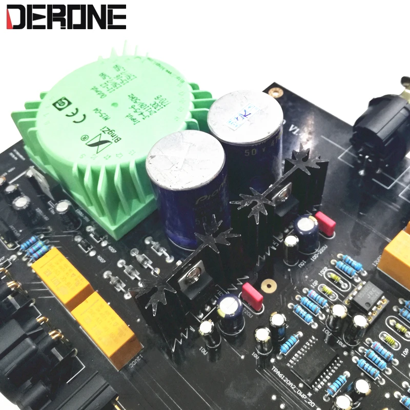 Full Balanced  Headphone Amplifier board  TPA6120
