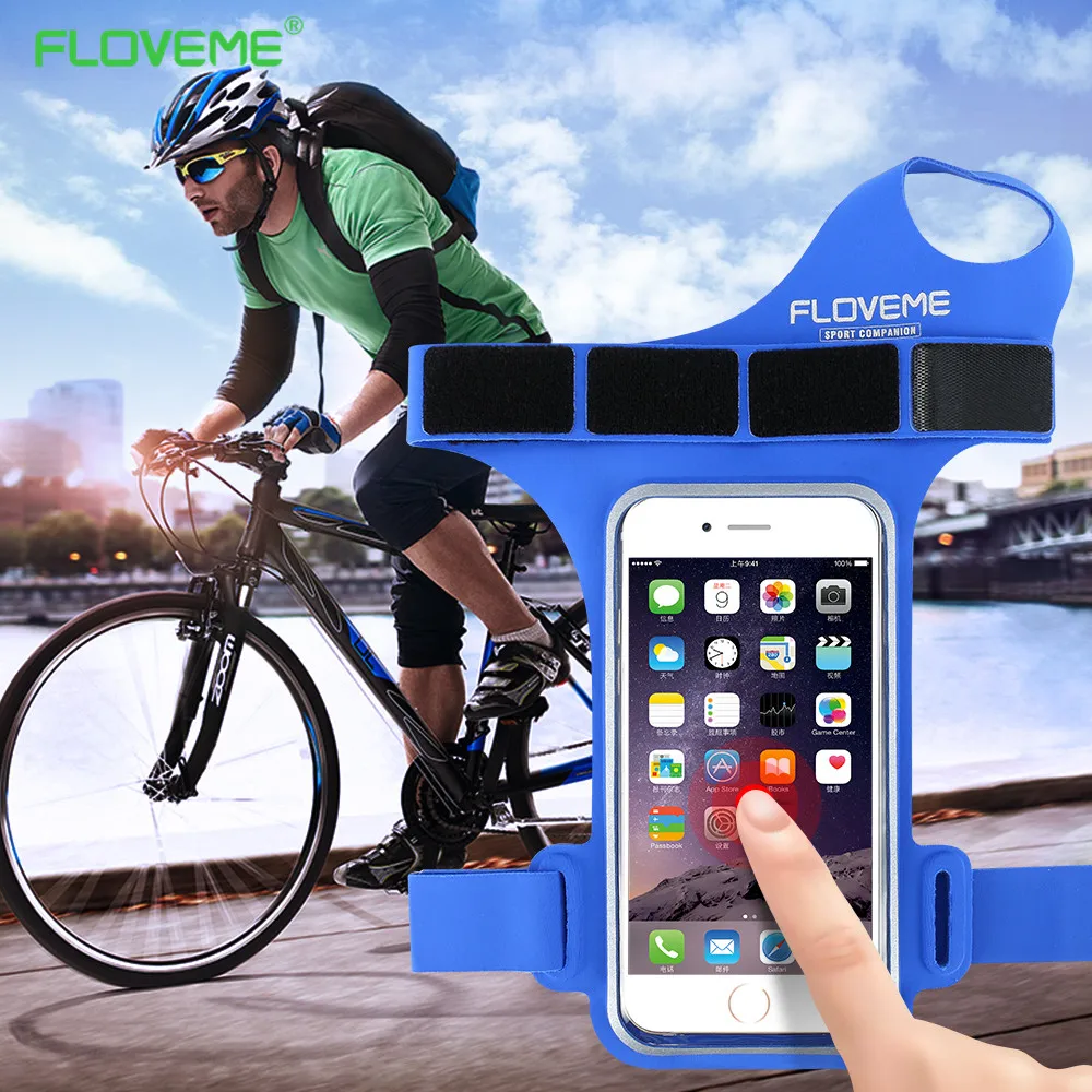 FLOVEME Sport Gym Armband Waterproof Phone Case For Xiaomi Redmi 4x note 4 4a mi5 mi6 mi7 Cover Running Hand Bag Arm band Case