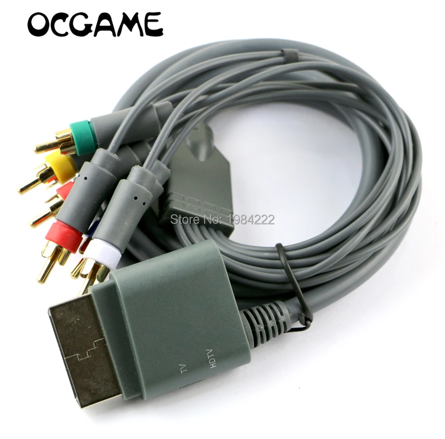 Cavo Av Audio Video Composito Componente Tv Ocgame Hd Per Xbox 360 Xbox 360