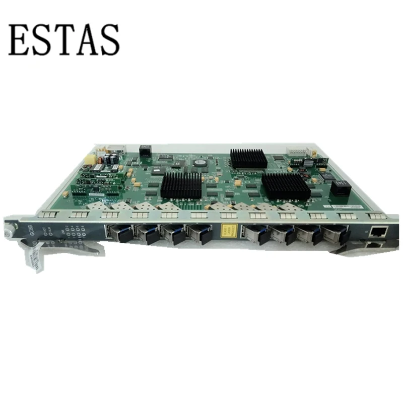 Плата ESTAS GC8B 8 портов с модулями C + SFP для Fiberhome GPON EPON|Оптоволоконное оборудование| |