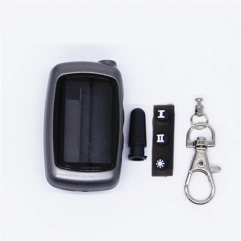 

Starline A9 Case Keychain for 2 way Car alarm System LCD Remote Control Key Fob Chain Starline A9 A6 A8 A4