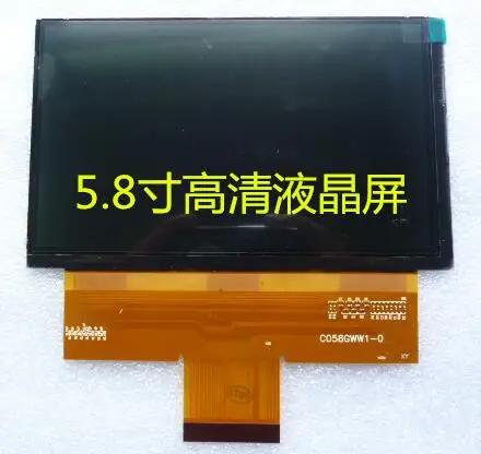 

5.8 inch HD TFT LCD Screen C058GWW1-0 WXGA 1280(RGB)*768 Projector Screen