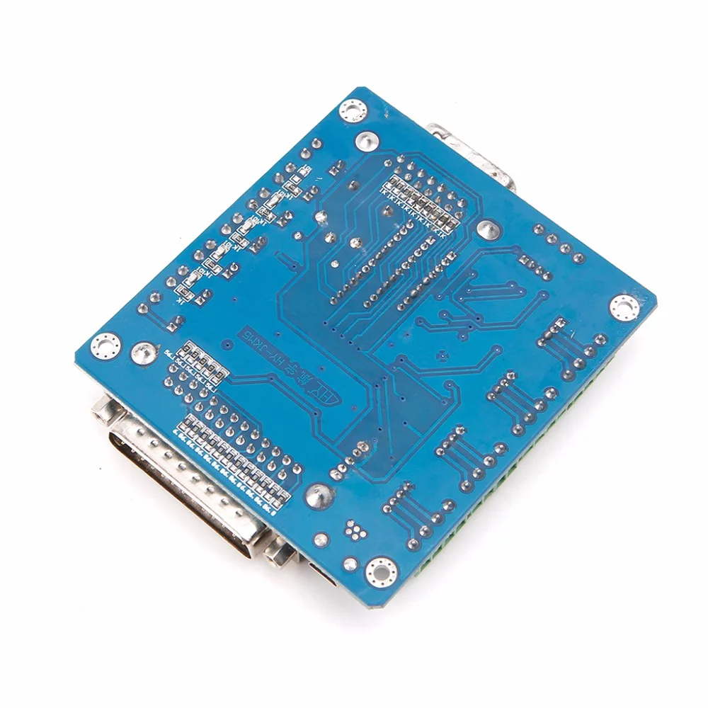 Адаптер интерфейса платы для шагового двигателя + USB кабель DB25 5 осевой CNC