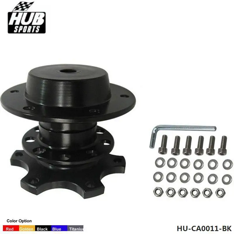 Quick Release Snap Off Hub Adapter fits Car Sport Steering Wheel  HU-CA0011