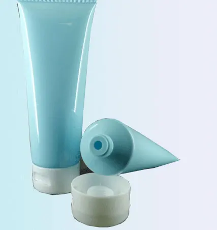 300 шт./лот 100 г 100 мл синий PE Мягкие пластиковые тубы пустые, для косметического крема эмульсия упаковочных контейнеров