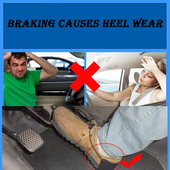 

Car Throttle Brake Shoes Anti-skid Safety Cover For Toyota Corolla Avensis RAV4 Yaris Auris Hilux Prius verso MG 3 ZR Buick