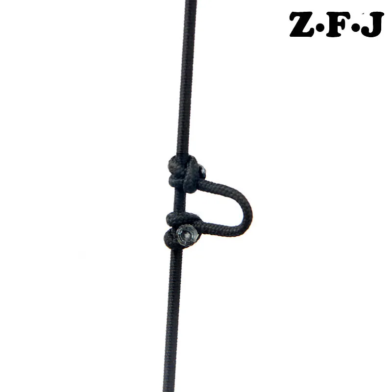 Buy 2M or 5M Black Super Release Nocking D LOOP Archery Bow Rope Compound Bow