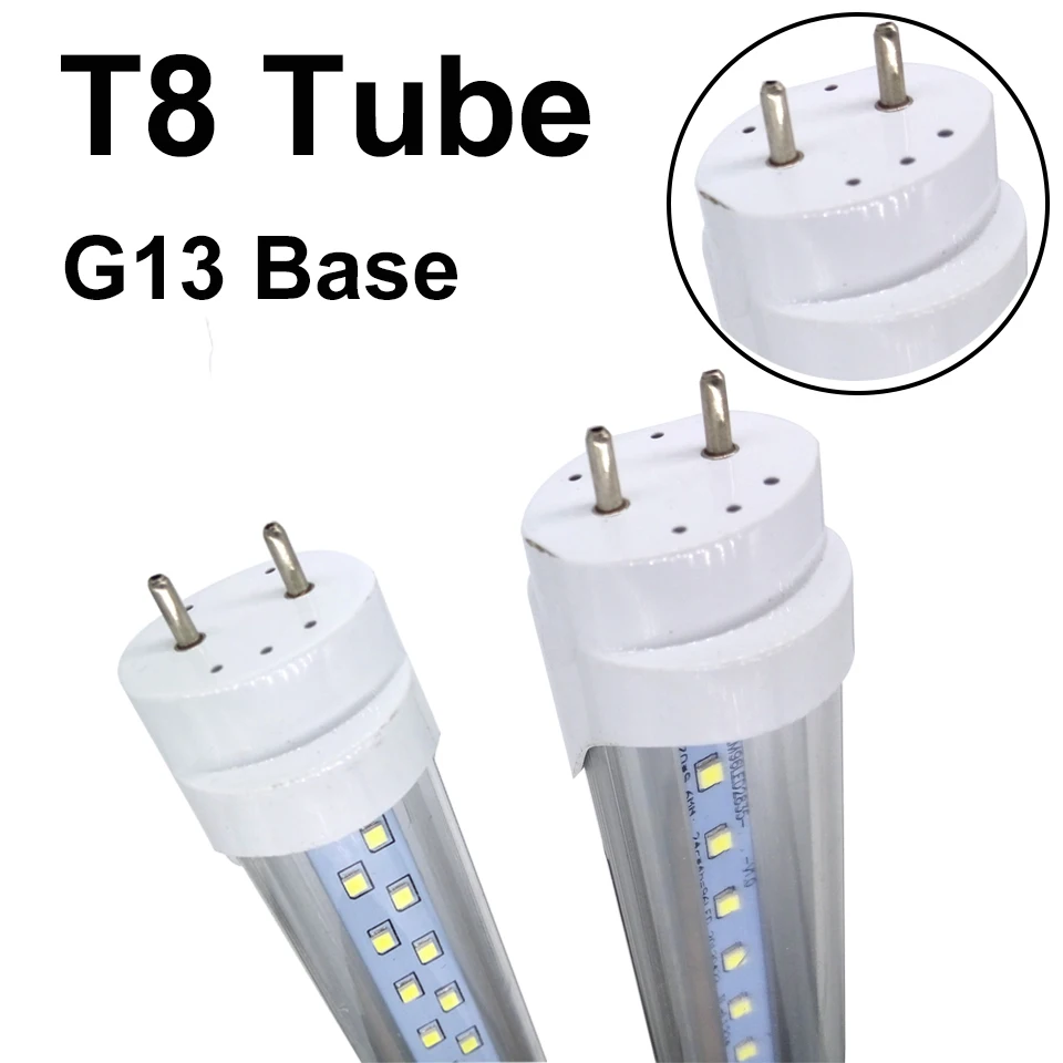 GUXEN T8 светодиодный светильник 22 Вт 4 фута 1200 мм AC85 265V Однорядный SMD2835 Светодиодная