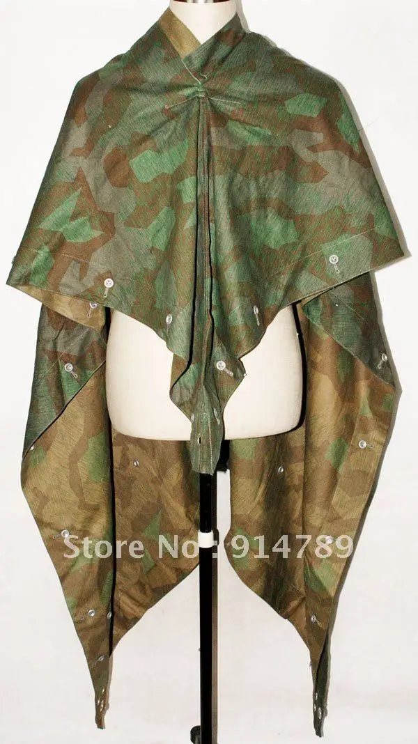 Немецкая разветвительная палатка WW2 с реверсивным рисунком|german splinter camo|splinter camoww2