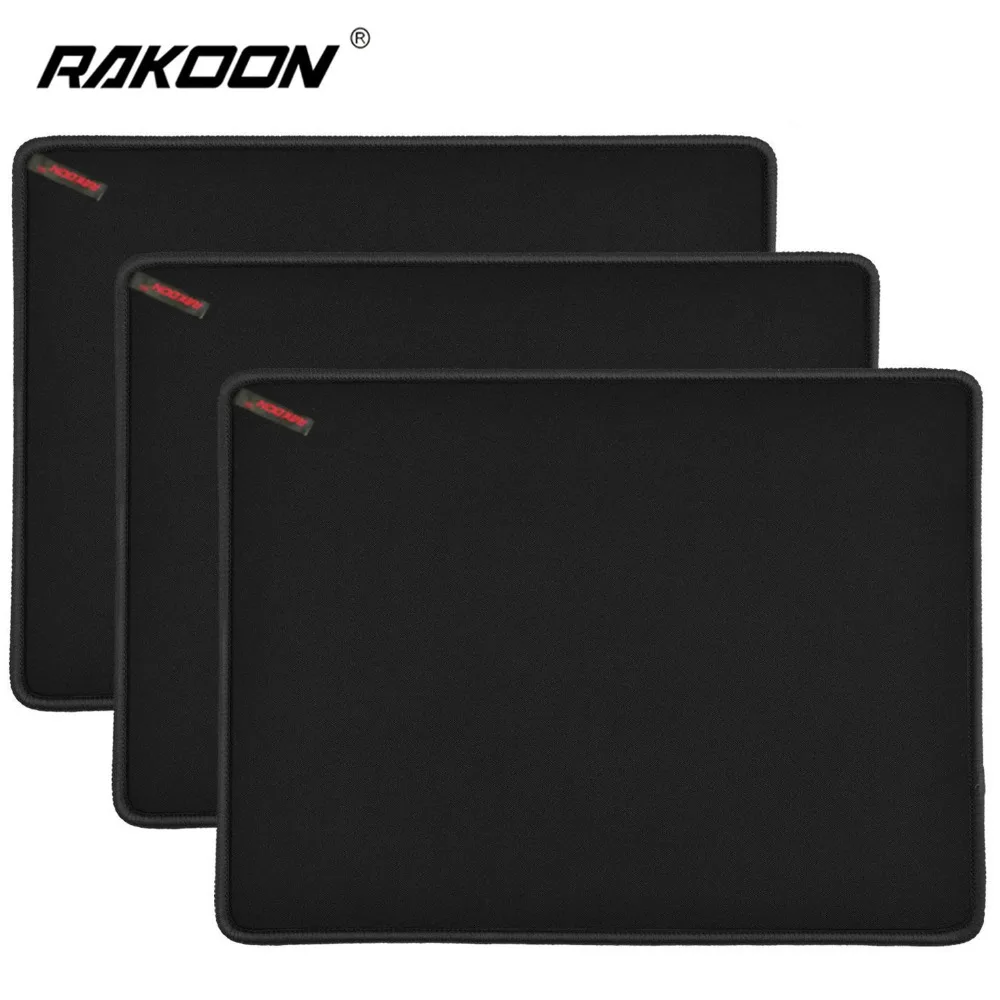 

Rakoon Mouse Pad Anti-slip Gaming Mousepad Natural Rubber Locking Edge Desk Mouse Mat Gamer for GO Dota CS