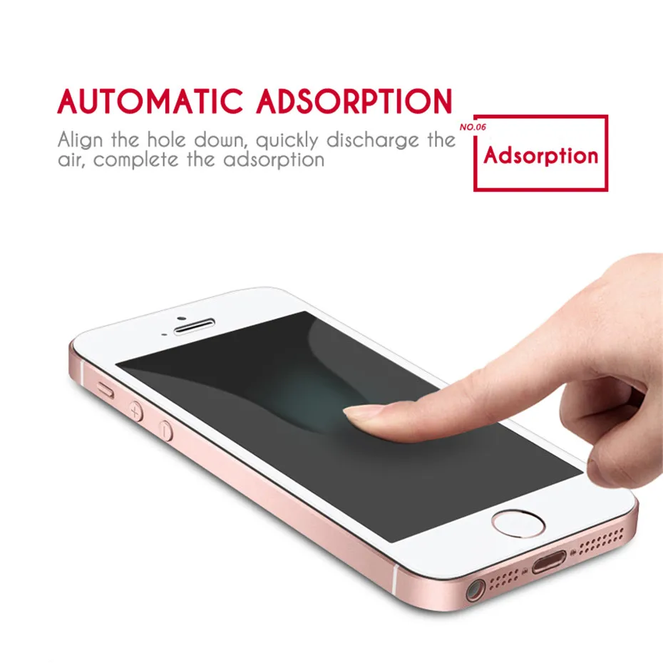 MOUSEMI Tempered Glass For iPhone 5s 5 se 9H Film Ultra Thin Screen Protector 5S Glass On For iPhone se 5s 5 Protective Glass    (7)