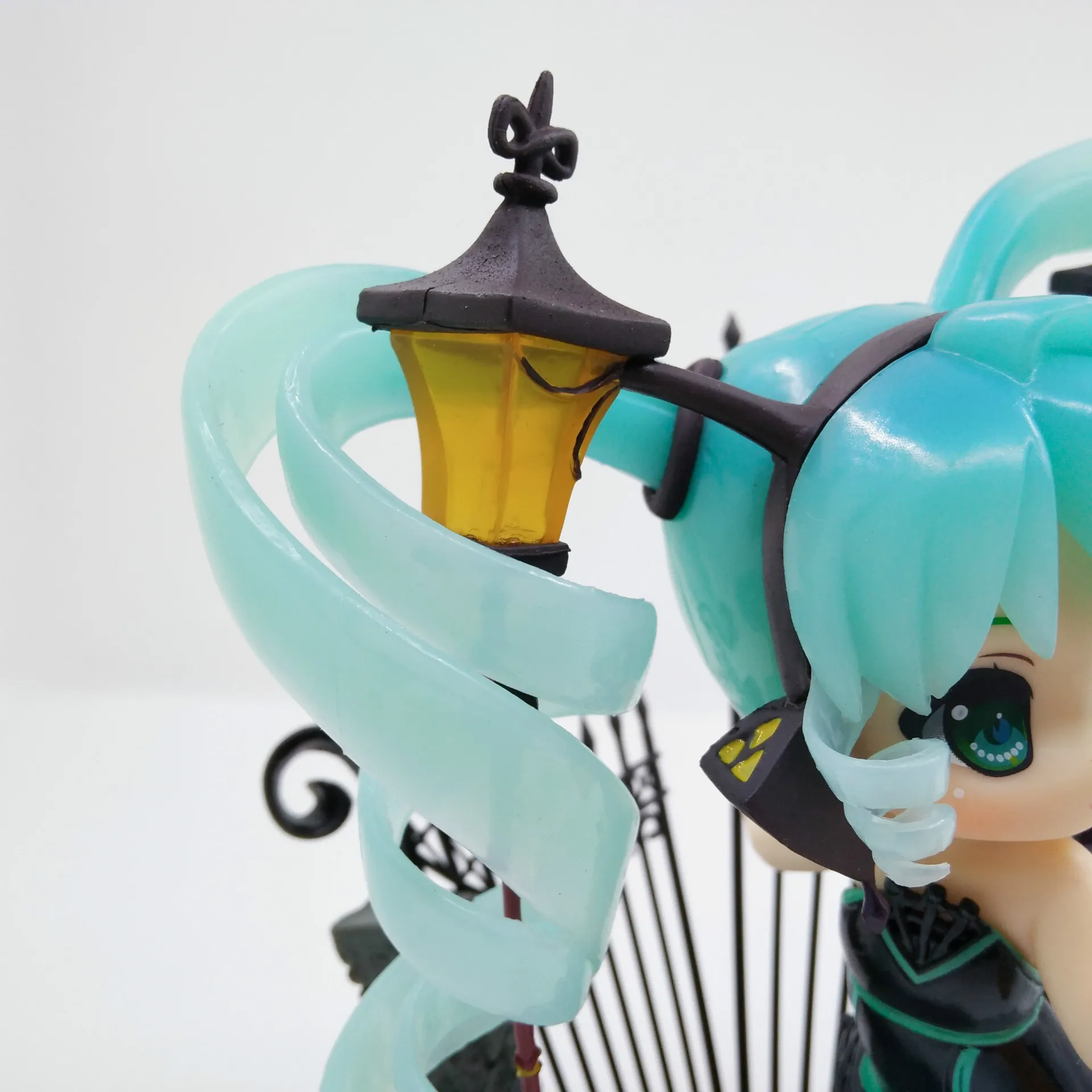 15 см Япония VOCALOID Hatsune Miku Аниме Фигурка мини лампа подвиг версия модели ПВХ Коллекция креативное украшение куклы Brinquedos