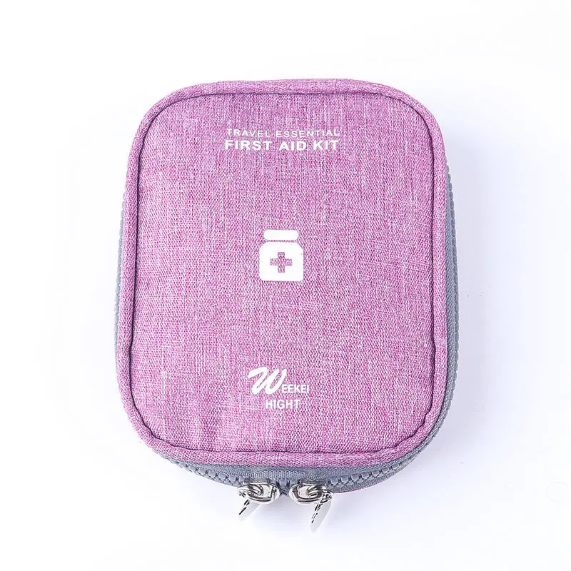 Портативная мини-сумка JULY'S SONG catation для первой помощи, сумка для путешествий, сумка для экстренной медицинской помощи, органайзер для дома/автомобиля 14x11x3 см - Цвет: 1