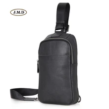 Новое поступление из натуральной коровьей кожи мужской уникальный дизайн черный цвет модная нагрудная сумка мужская стиль сумка 4001A