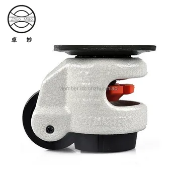 

hot 4 PCS GD-40F Nylon Wheel and Pad Leveling Caster Castor