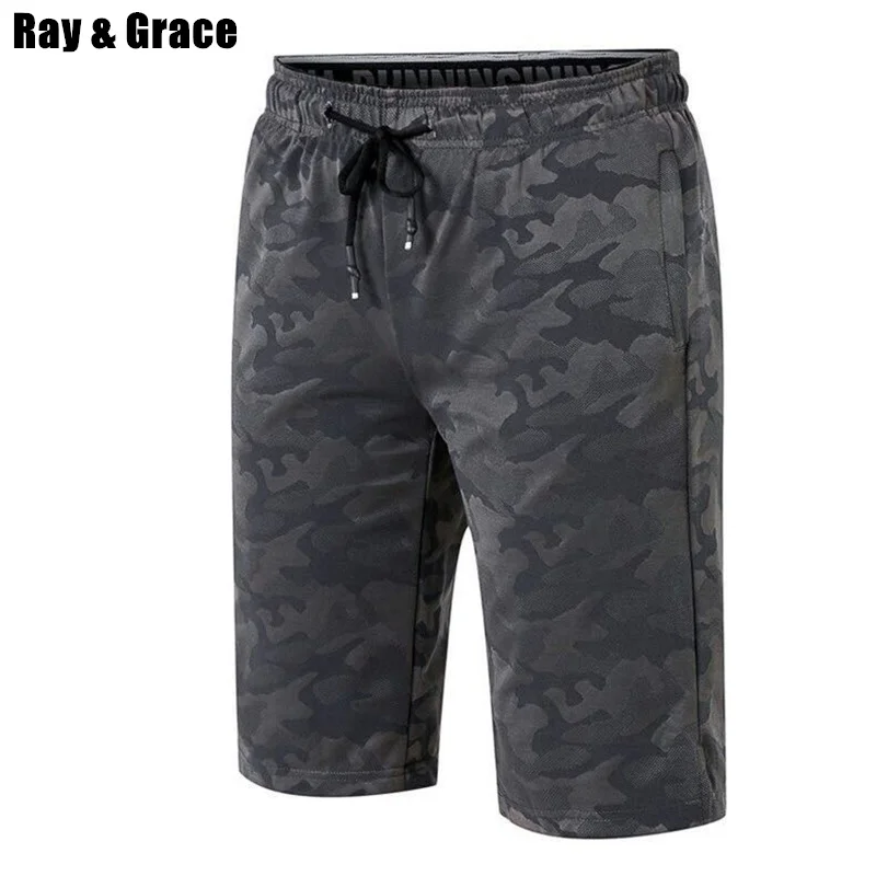 Men's Camouflage Shorts Outdoor Jogging Running Quick Dry Sportswear