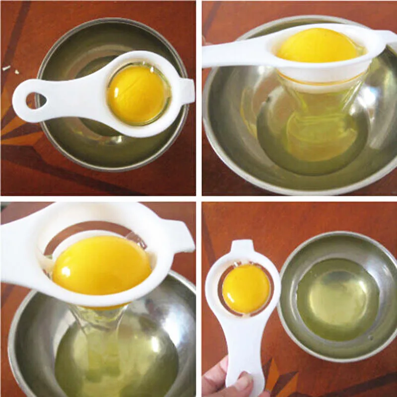 Plastic Yolk Egg Separator Divider Kitchen Accessories Cooking Tool Sifting Gadget Chef Filter