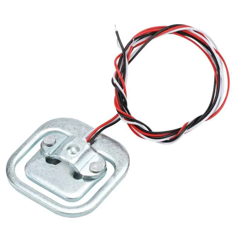 4Pcs 50kg/110lb Weighing Sensor 3-Wired Load Human Weight Scale Load Cell Body Scale Sensor Electric Balance Weighing Sensor