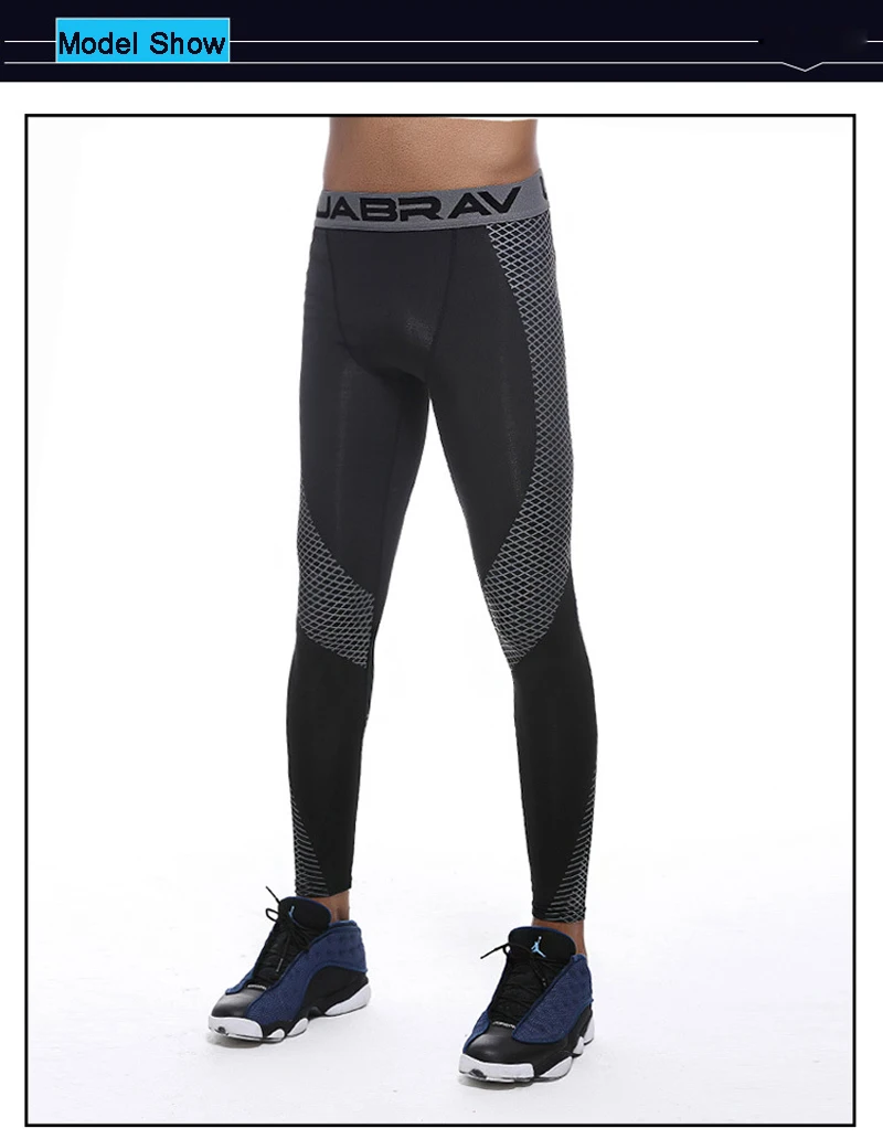 Новые мужские штаны для бега спортивные брюки спортивные эластичные леггинсы Компрессионные спортивные штаны для бега для мужчин тренировочная спортивная одежда