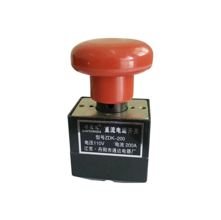 110V 200A Electric Forklift Parts Direct current Power Supply Switches
