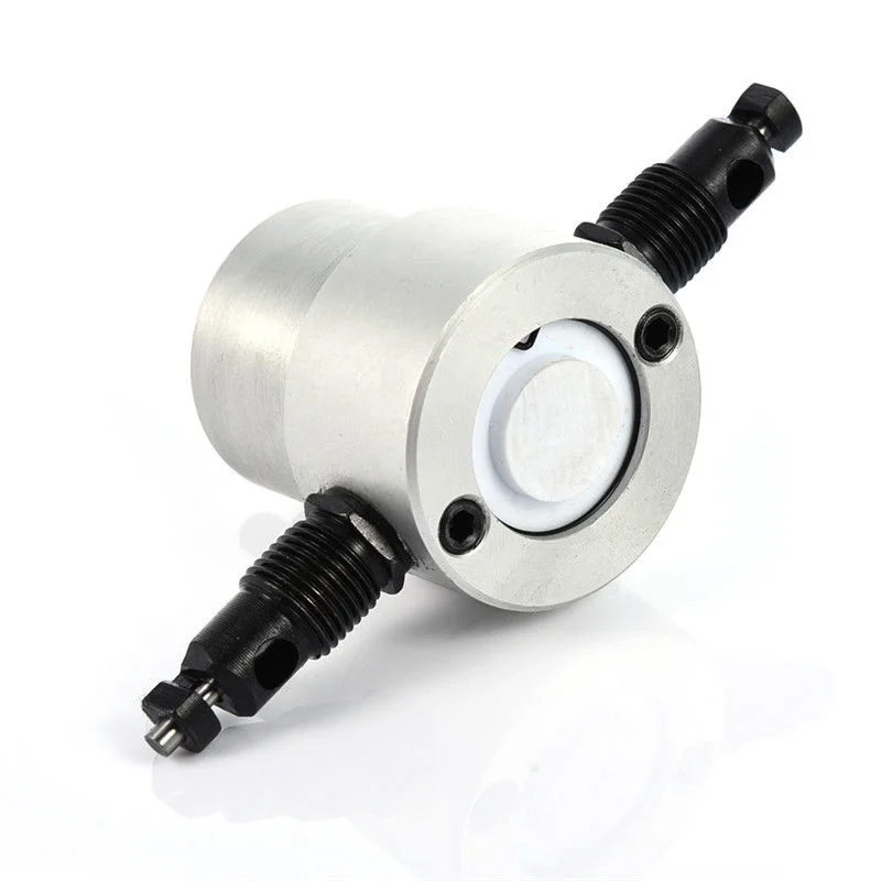 

2019 Double Head Metal Sheet Cutter Drill Attachment 360 Degree Rotating Cutting Head For Cutting Plate Stainless Steel