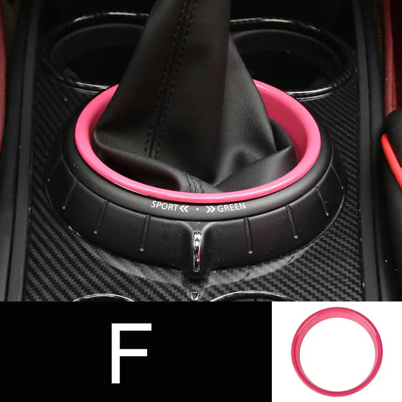 Пластмассовые наклейки для Mini Cooper f56, пластиковая крышка для воздушного выхода, аксессуары, наклейки - Название цвета: F