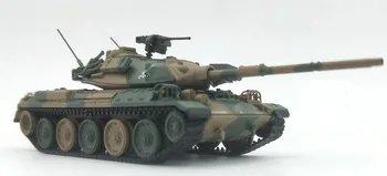 

rare Special Offer 1:72 Japan Self-Defense Force Model of Type 74 Main Battle Tank Improved type alloy Collection Model
