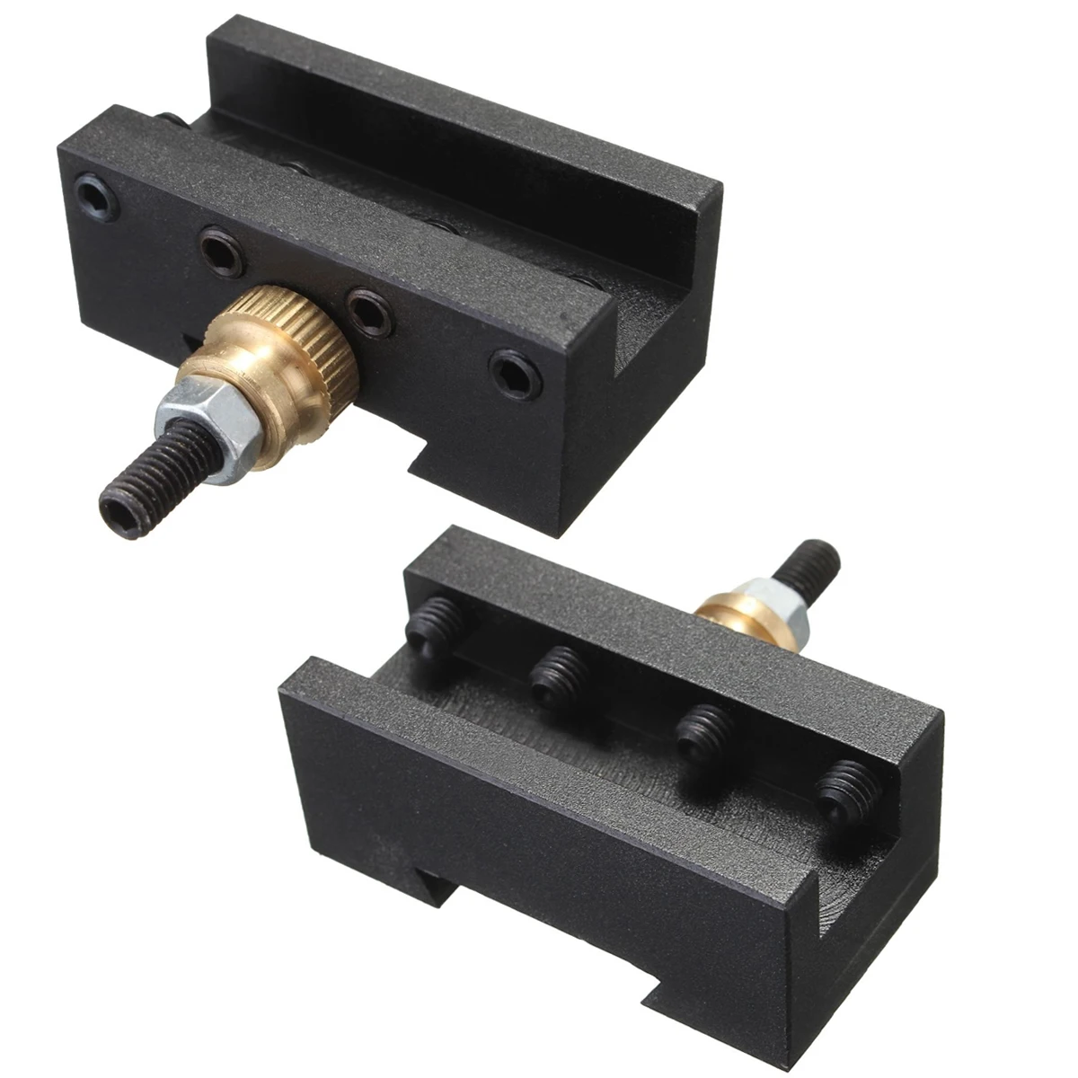 Mayitr 1pc Turning Facing Holder 1/4" 1/2" Lathe Quick Change Post Tool Holder Fit For CCMT TCMT