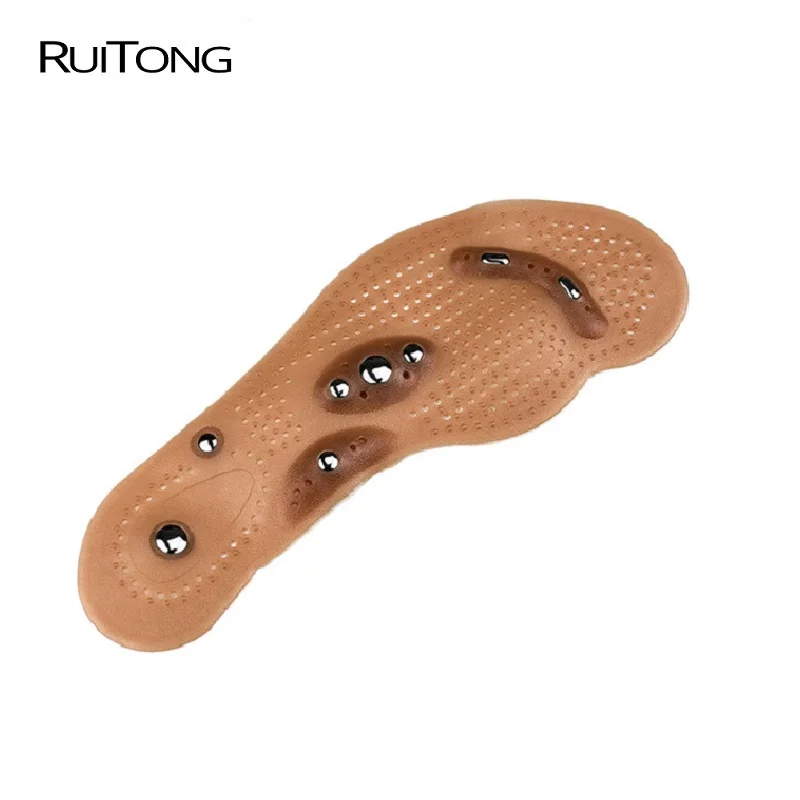 RUITONG 1 Pair Magnetic Acupuncture Moxibustion Slimming Insoles Anti-fat Feet Massage Cushion Silicone Comfort Breathable Pads RUITONG 1 Pair Magnetic Acupuncture Moxibustion Slimming Insoles Anti-fat Feet Massage Cushion Silicone Comfort Breathable Pads