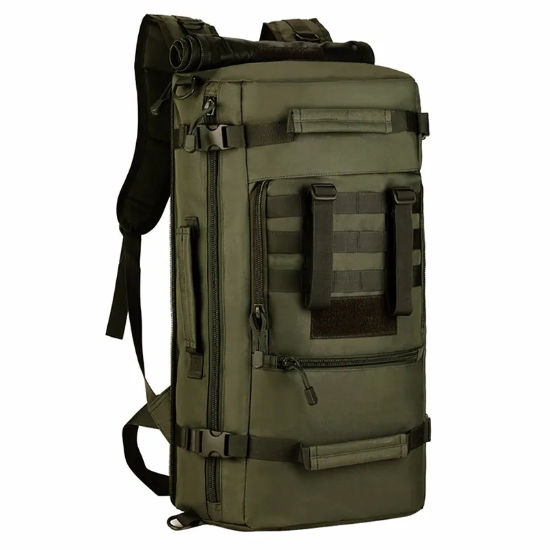 50L Tactical Military Assault Backpack Pack Modular Attachments Large