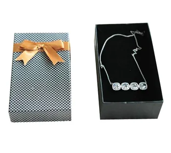 

Free shipping HIGH QUALITY! 13.5*8*4.5cm Wholesale 30pcs/lot Pendant box Customized Logo Necklace Jewelry Packaging Box