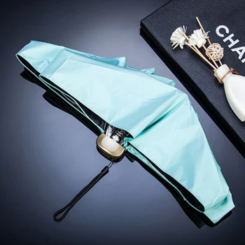 

Mini Pocket Wind Resistant Automatic Portable Folding NV Anti Sunny Umbrella Coche Plegable Lace Sun Parasol Garden 50D0349