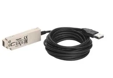 

USB PROGRAM PROGRAMING CABLE FOR PLC SR2USB01 SR2USB01 USB PC connecting cable - for smart relay Zelio Logic