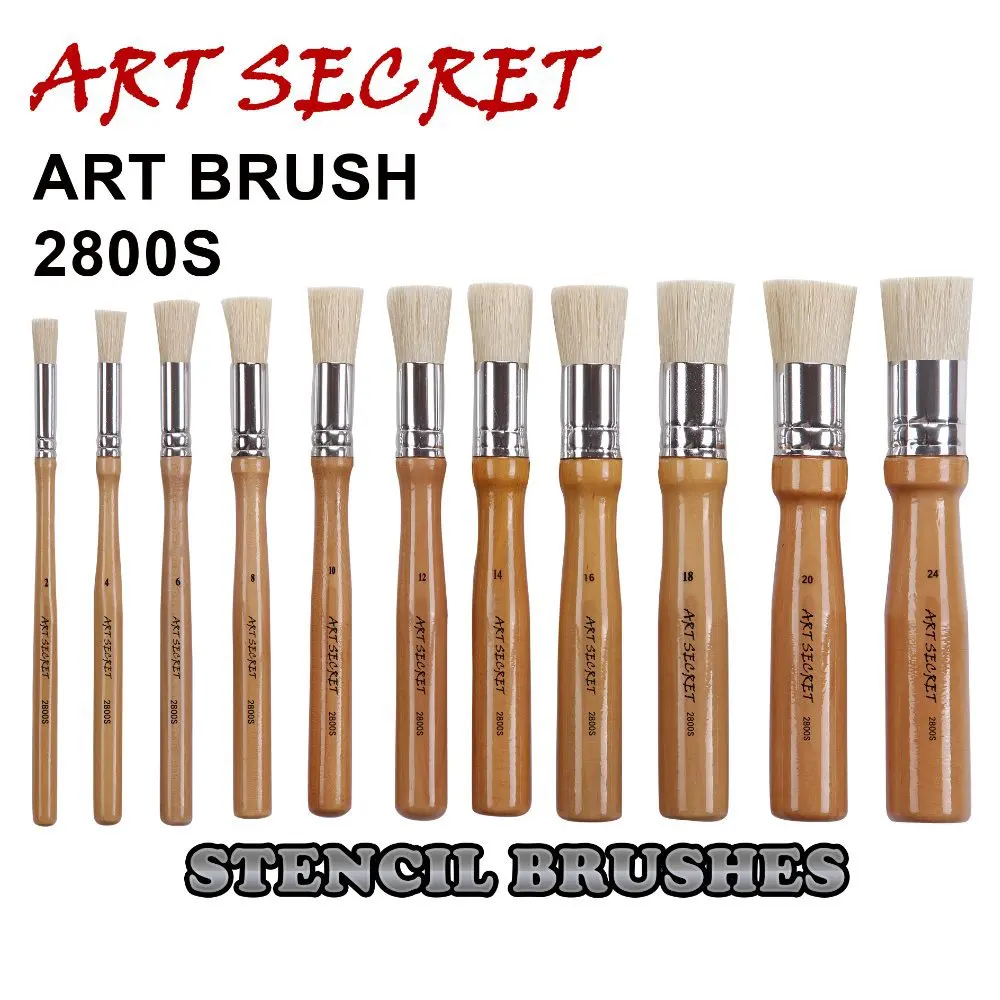 Buy high quality stencil brush 2800S series art brush