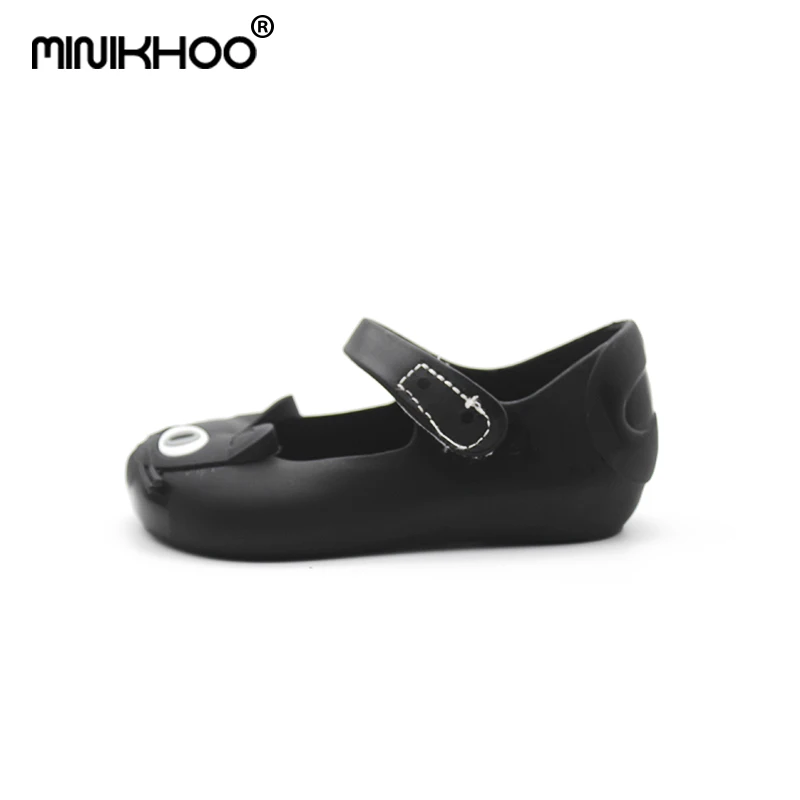 Mini Melissa Cute Mini Jelly Shoes Kitty Head Children Girl Sandals Soft