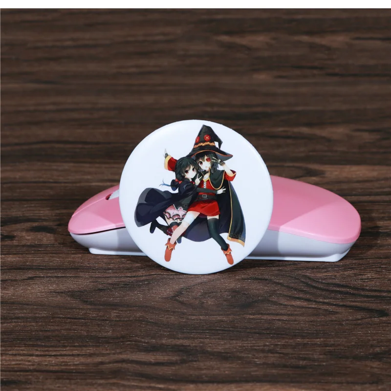 FFFPIN 5.8cm Large Brooch Japan Anime Cartoon Breastpin Badge Pin Konosuba Megumin Coin Icon Collecting Backpack Decoration