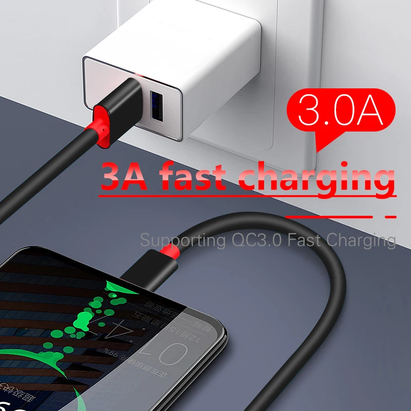 Кабель Shuliancable 3 0 Type C для быстрой зарядки и передачи данных Huawei Samsung Galaxy S9 xiaomi redmi note