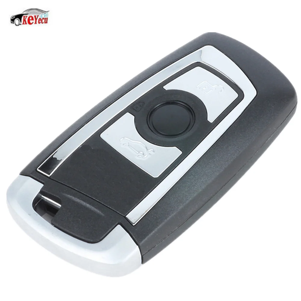 

KEYECU New Arrival Smart Remote Car Key Fob 3 Button 315MHz/ 433MHz/ 868Mhz PCF7953/49 Chip for BMW FEM / BDC CAS4 CAS4+ 2011-20