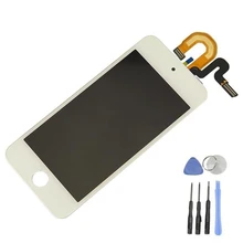 Top Quality Display For Apple ipod Touch 5 5th LCD Touch Screen Display with Digitizer Full Assembly White,Free shipping