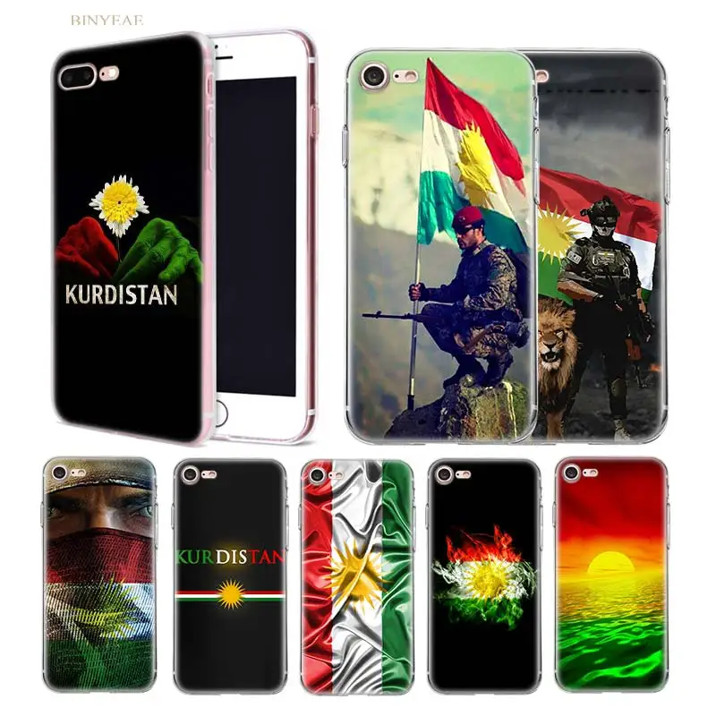 

Hot Kurdistan Flag Case for iphone 7 7S 8 Plus X 10 5 5SE 5C 6 6S Silicone TPU Fitted Coque Cover Phone Shell 11 Pro XS Max XR