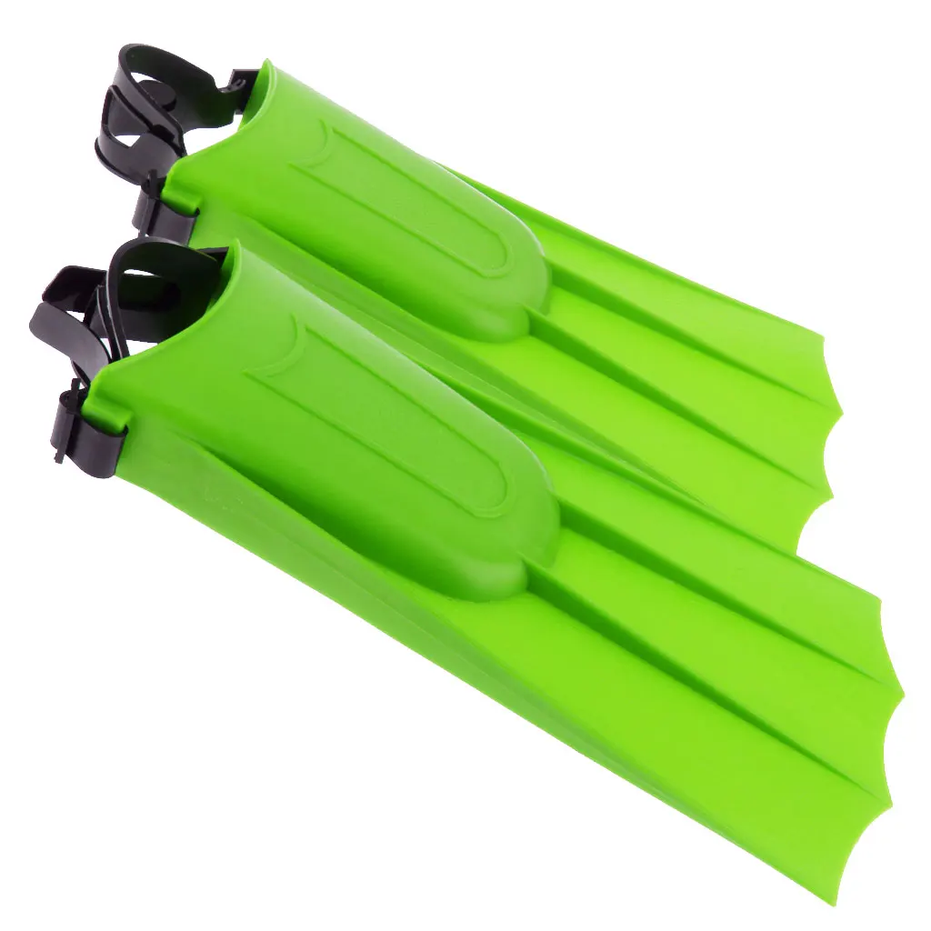 Perfeclan Adjustable Fins Training Long Flippers Scuba Diving Swimming Snorkeling Children Fins Swim Training Equipment 