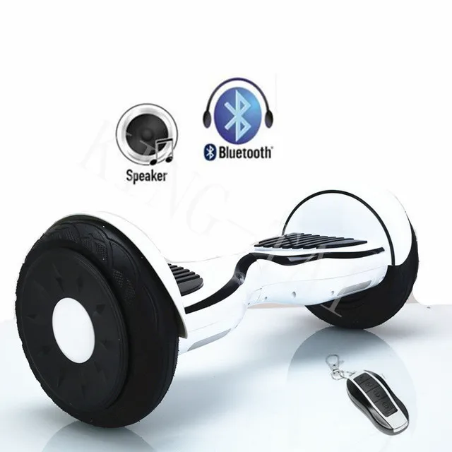 10 дюймовый двухколесный скутер с Bluetooth самобалансирующиеся электрические
