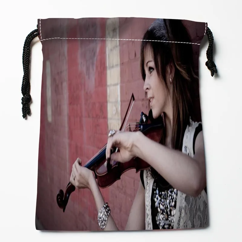 Лучшие сумки на шнурке с принтом для хранения Lindsey Stirling заказ размером 18х22см|storage