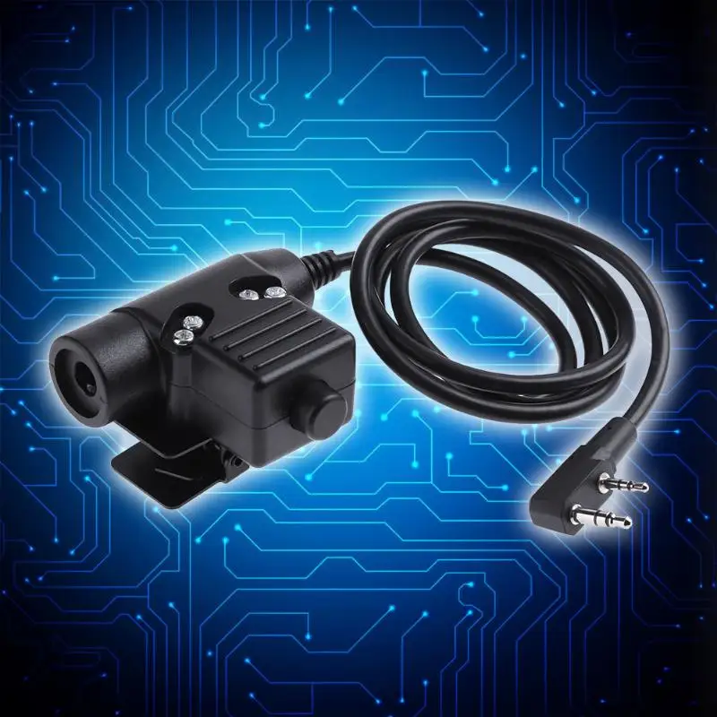 80 см K Type U94 PTT военный адаптер Z113 для раций Kenwood TYT F8 BAOFENG 5R радио|Запчасти и