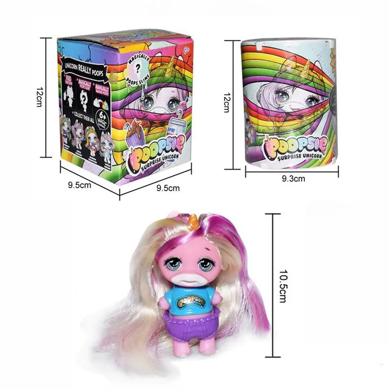 

New Arrival Poopsie Slime Unicorn Surprise Squishy Mochi Toys Smooshy Mushy Stress Relief Squishy Animal Toy